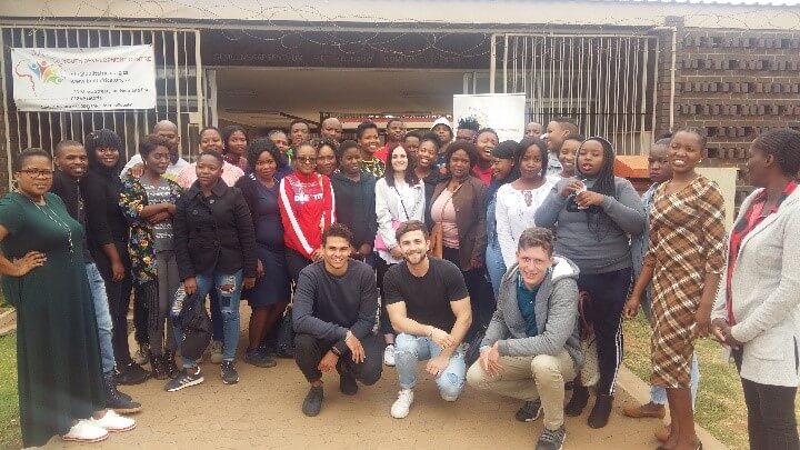 3rd year psychology students from university of pretoria with our beneficiaries who attended the life skills programme 1 (1)